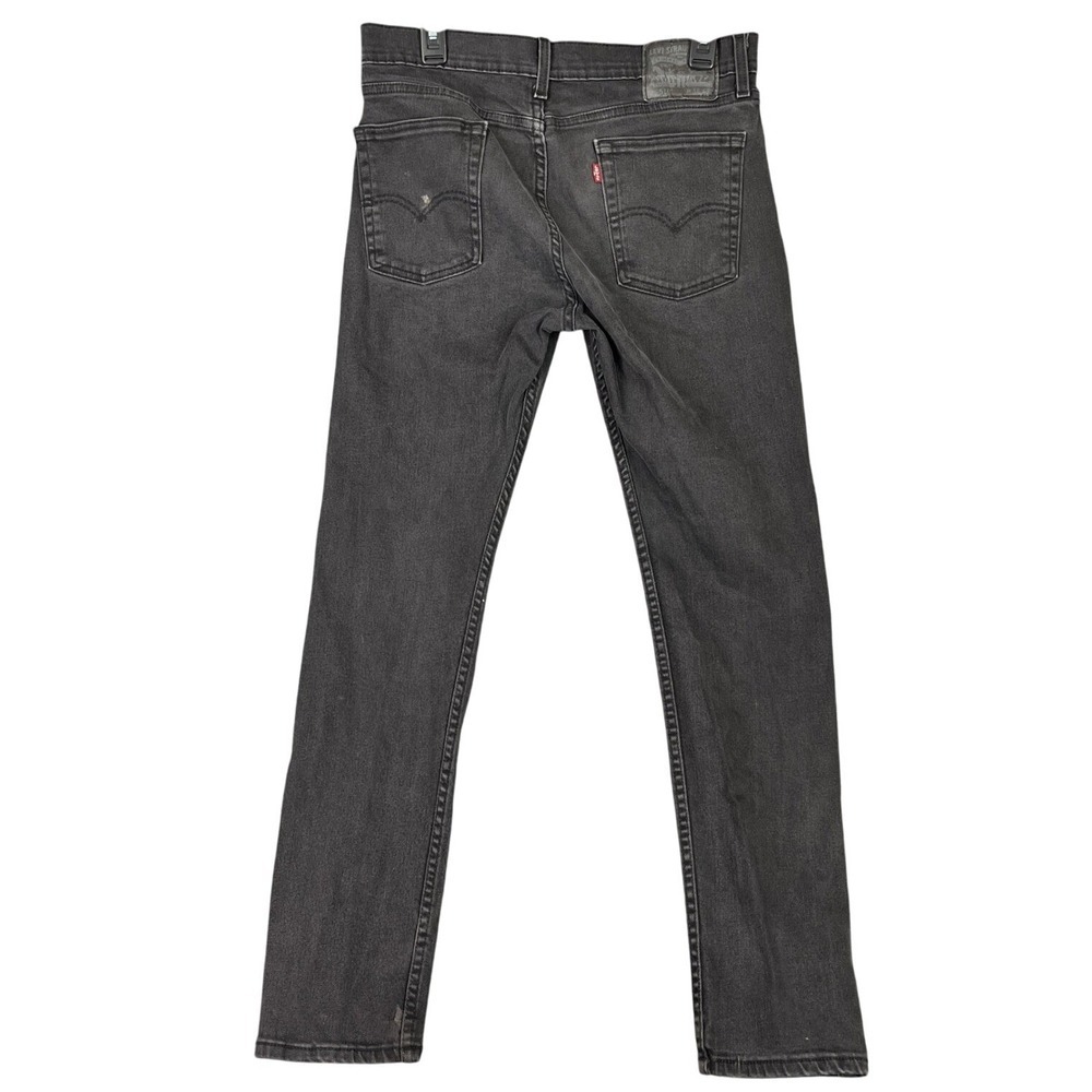 Levis 511 Jeans Men W33 L32 Slim Stretch Streetwear Denim Corewear Grunge Faded